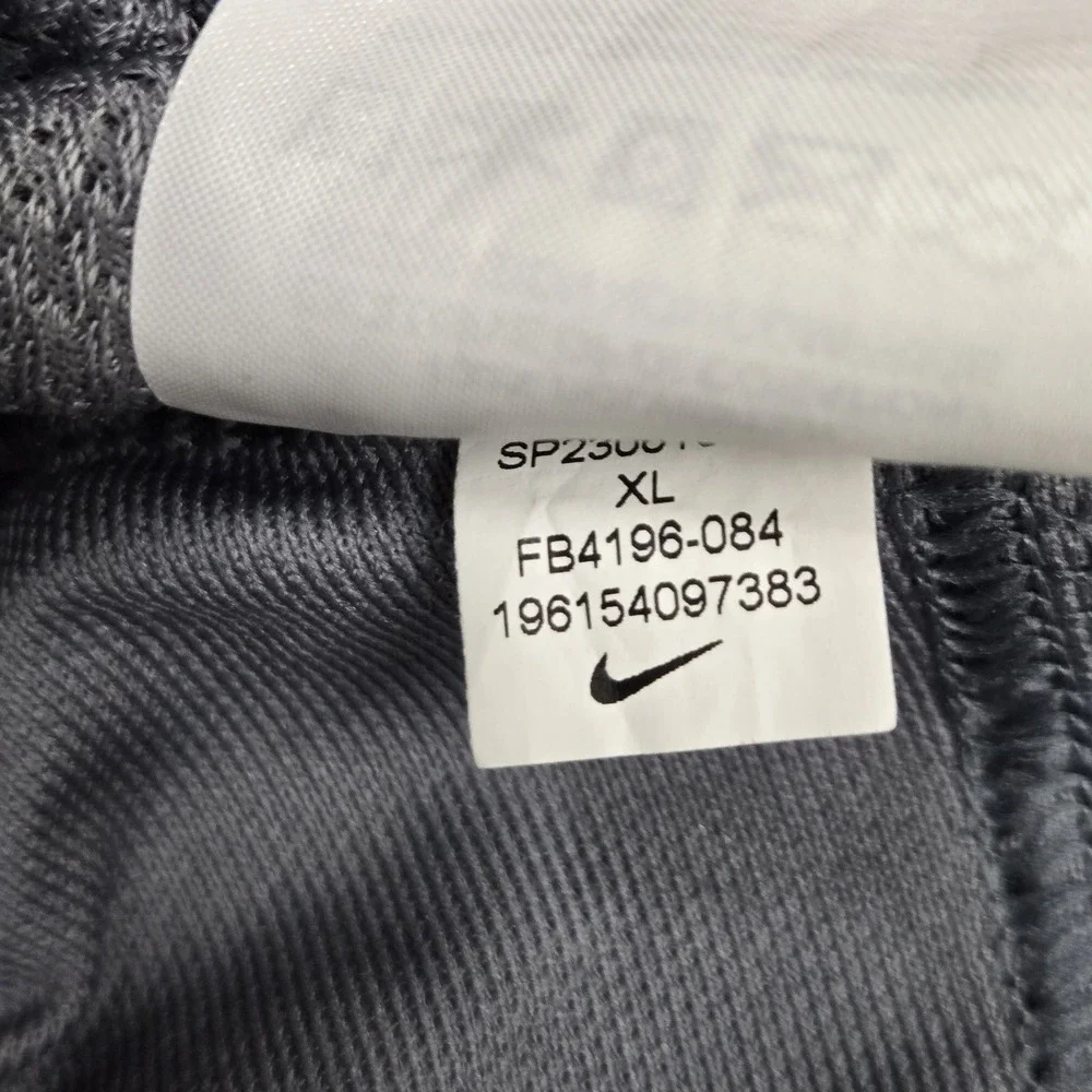 Nike‎ Men Activewear Shorts XL Gray Athletic Shorts Sweat FB4196-084 Logo 7